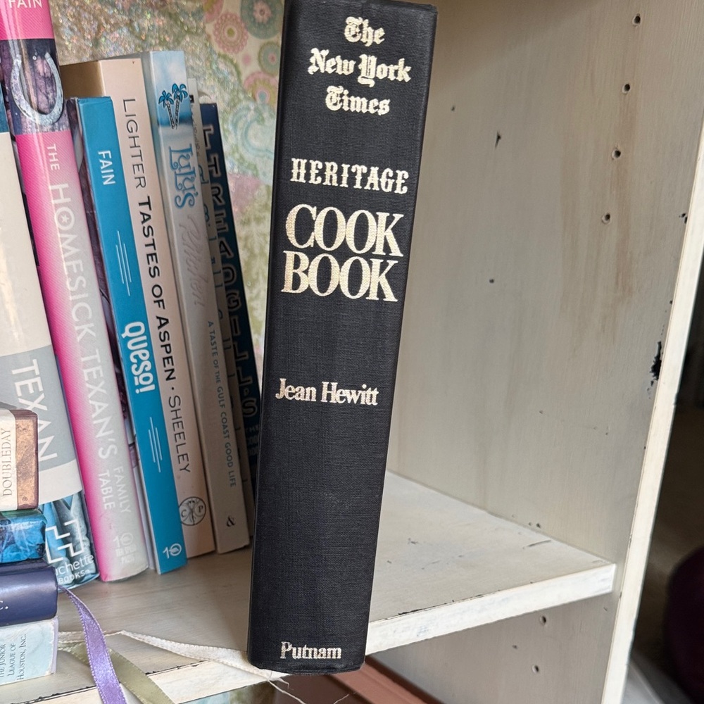 The New York Times Heritage Cookbook by Jean Hewitt - Black
